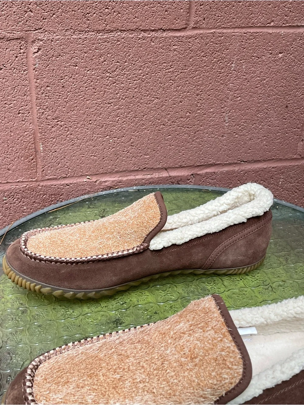 New SOREL DUDE MOC Slipper Size 9
